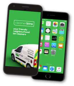 milton keynes and south northants bin cleaning app design preview